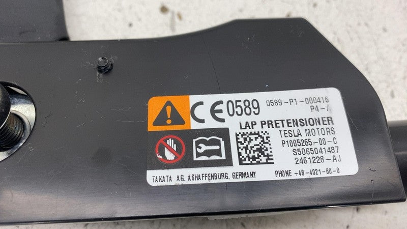 100526500C 12-20 Model S Front Right Lap Pretensioner 16-20 Model X Front Left 1005265-00-C