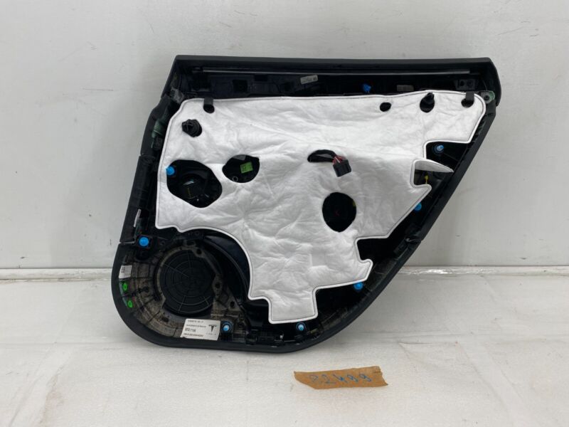 1633772 01 F ⭕2021-2023 Tesla Model S Rear Driver Side Door Panel Trim Card Left 1633772-01-F
