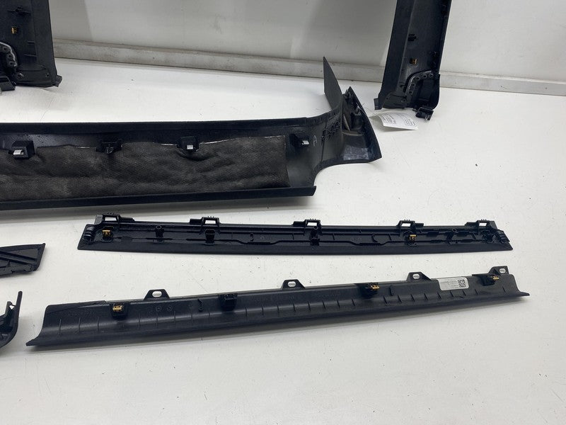 ⭕ 2016-2020 Tesla Model X Rear Left Falcon Door Upper & Lower Trim Garnish Assy