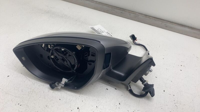 4G0 816 797 D 19-23 Audi e-Tron Left Exterior Rear View Door Mirror Gray (No Glass) 4G0816797D