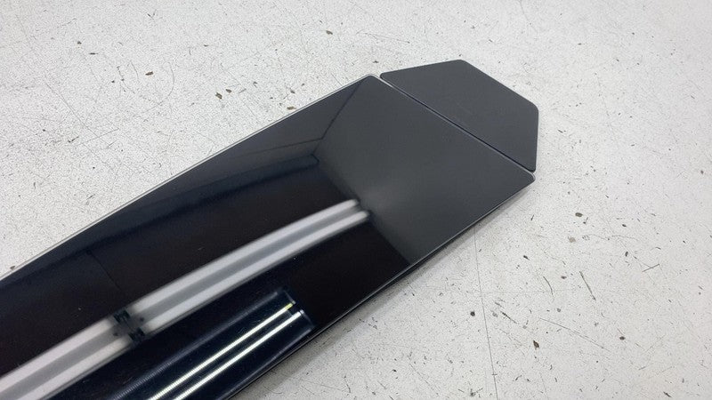 1100437 00 B 2017-2023 Tesla Model 3 Left B-Pillar Applique Glass Trim Molding w/ Camera LH