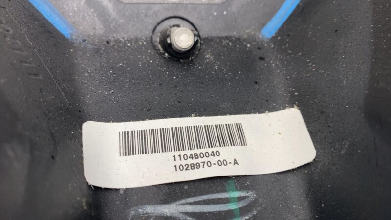 1036774-00-C 2012-2015 Tesla Model S MS Performance Steering Wheel Black Leather Assembly OEM