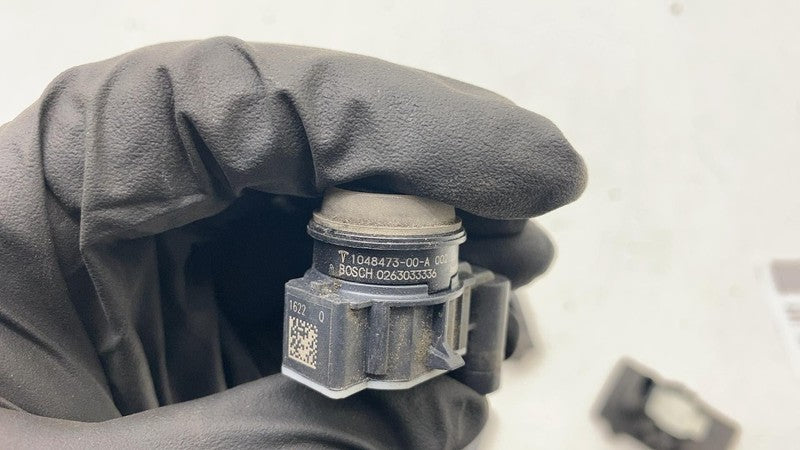 ⭕ 12-20 Model S X Set of 6 Bumper Parking Assist Sensor Silver PPTI 10