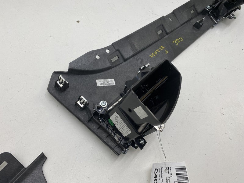 ⭕2012-2015 Tesla Model S SET of Dash A/C Air Vent Outlet Trim Panel 10