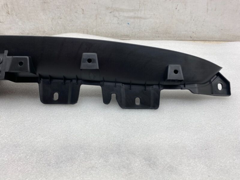 2021-2023 Tesla Model X Front Bumper Fascia Upper Grille T-Badge Carrier Black