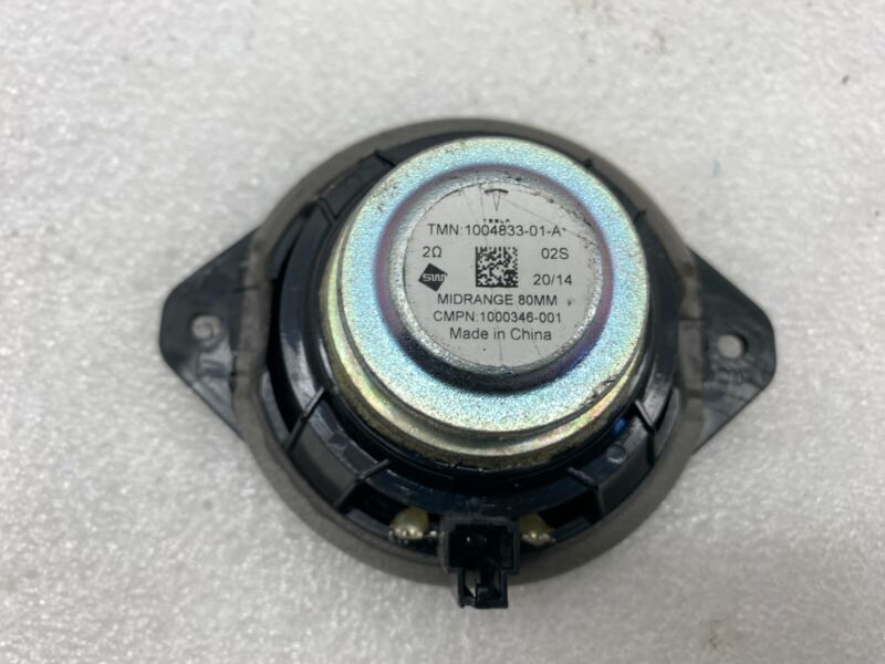 2012-2020 Tesla Model S X Front Dashboard Sound Mid-Range Audio Speaker 80MM OEM