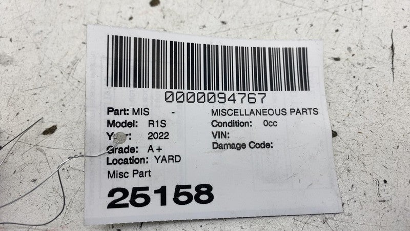 Miscellaneous Parts RIVIAN R1S 22