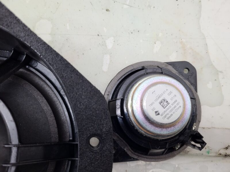 1004833 02 A ⭕2012-2015 Model S Midwoofer & Midrange Audio Speakers 1004833-02-A/1004833-01-A