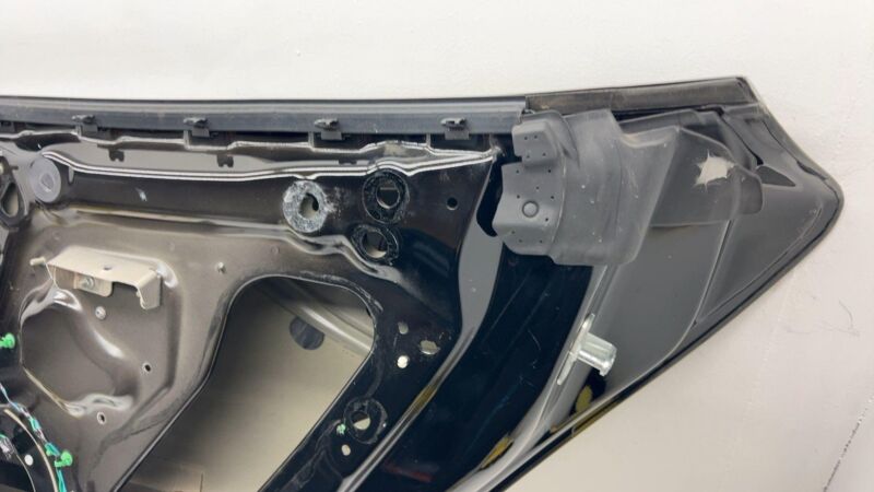 2012-2015 Tesla Model S Rear Passenger Side Door Shell Panel Right Black - PBSB