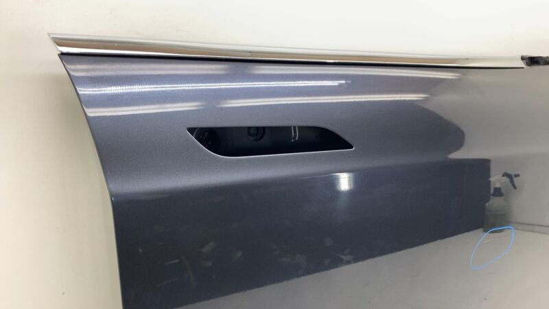 2012-2015 Tesla Model S Front Passenger Side Door Shell Panel Right Gray - PMNG
