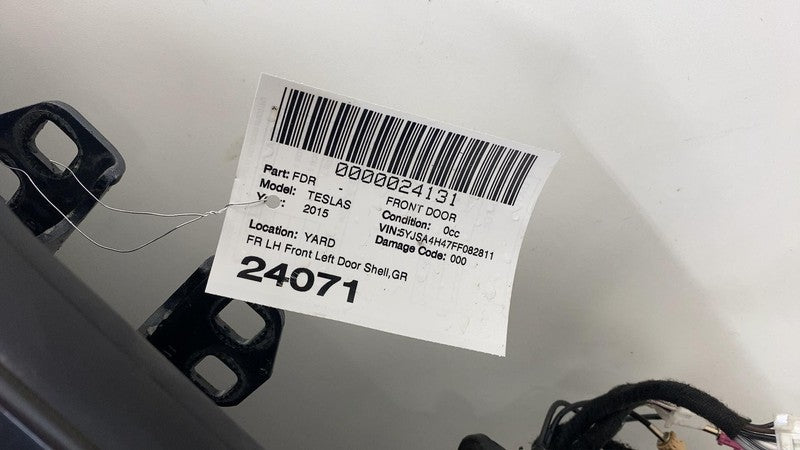 ⭕ 2012-2015 Tesla Model S Front Passenger Side Door Shell Panel Right