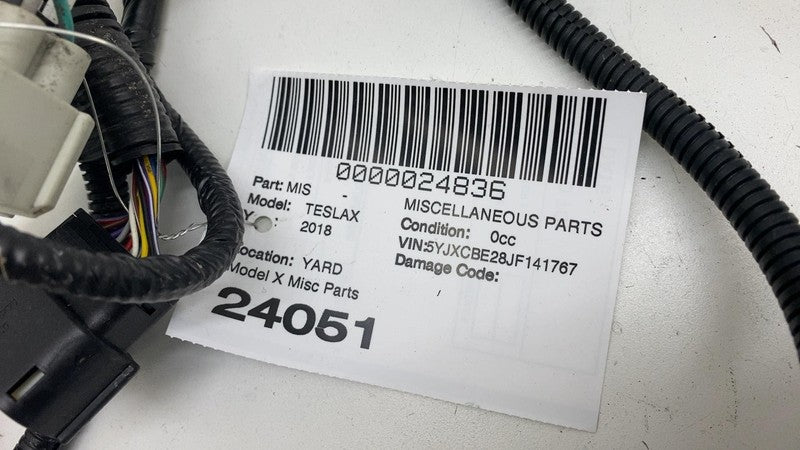 ⭕ 2016-2020 Tesla Model X Rear Subframe Wiring Harness Cable Wire Loom Assembly