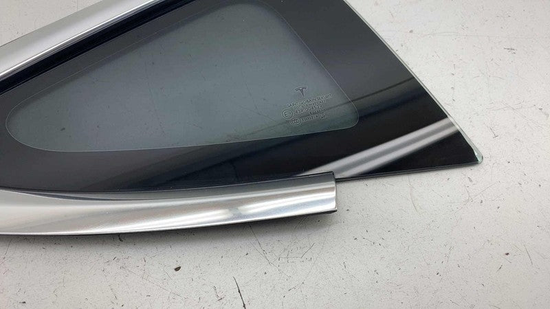 1080706-00 ⭕ 2017-2020 Tesla Model 3 Rear Right Quarter Fixed Window Glass OEM 1080706-00