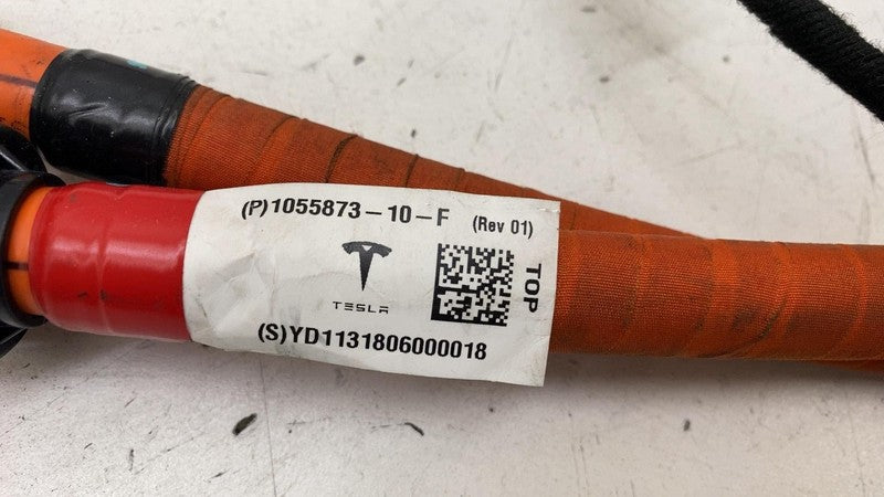 102604100O 2014-2020 Tesla Model S High Voltage Inlet Chargeport w/ Harness Charging Cable