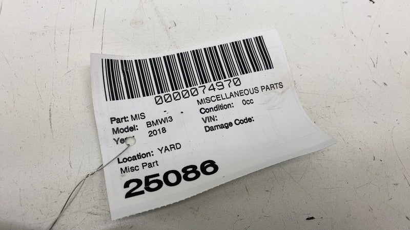 51427287936 ⭕ 14-21 BMW i3 I01 Rear Right Door B-Pillar Upper Trim Cover Panel 51427287936