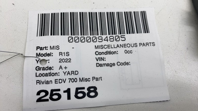 ⭕ 2022 Rivian EDV-700 Amazon Truck Plastic Cover Trim Molding Panel PT