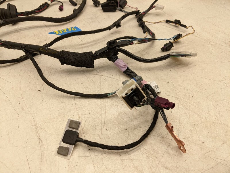 ⭕ 16-20 Tesla Model X Front Driver Side Door Wiring Harness Left LH 10