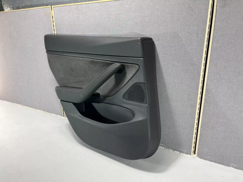 2017-2020 Tesla Model 3 M3 Rear Driver Side Interior Door Panel Trim Card Left