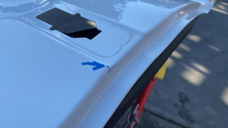 ⭕ 2017-2024 Chrysler Pacifica Rear Driver Sliding Door Shell Panel Left LH White