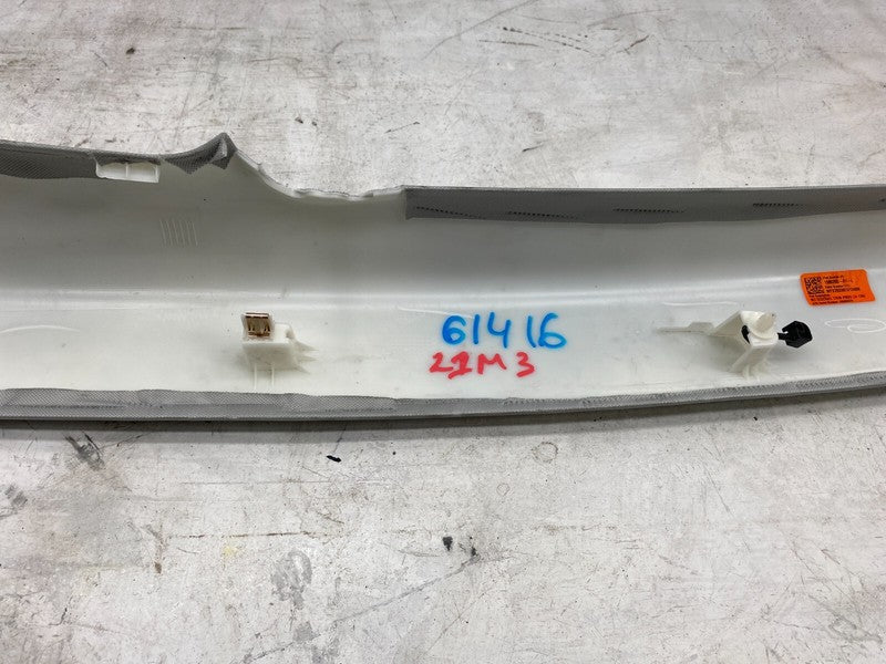 1086265 01 L ⭕ 2017-2023 Tesla Model 3 Driver Side Rail Siderail Trim Cover Left 1086265-01-L