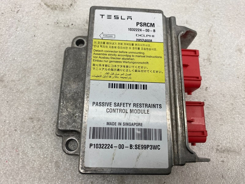 103222400B ⭕ 16-19 Tesla Model S MS Passive Safety Restraint Module Crash Data 1032224-00-B