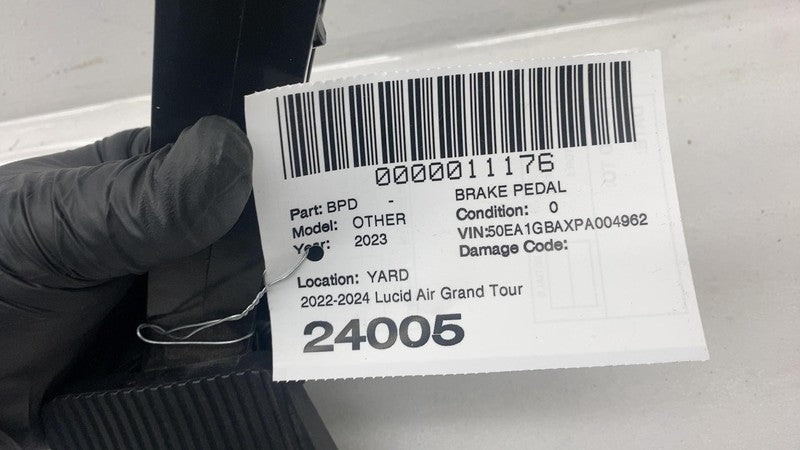 P11-U700L0-02 ⭕ 2022-2024 Lucid Air Grand Touring Brake Foot Pedal OEM Assembly P11-U700L0-02