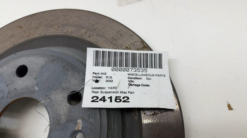 ⭕ 2022 2023 2024 Rivian R1S Rear Left or Right Brake Disc Rotor Assembly LH = RH