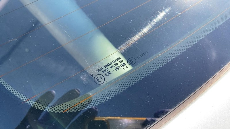 2011-2014 Porsche Cayenne S Rear Trunk Hatch Tailgate Liftgate Shell Silver LX7W