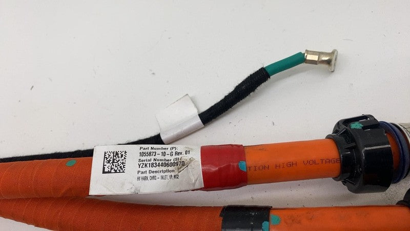 105587310G 12-20 Tesla Model S High Voltage Inlet Charger Cable Wiring Harness 1055873-10-G