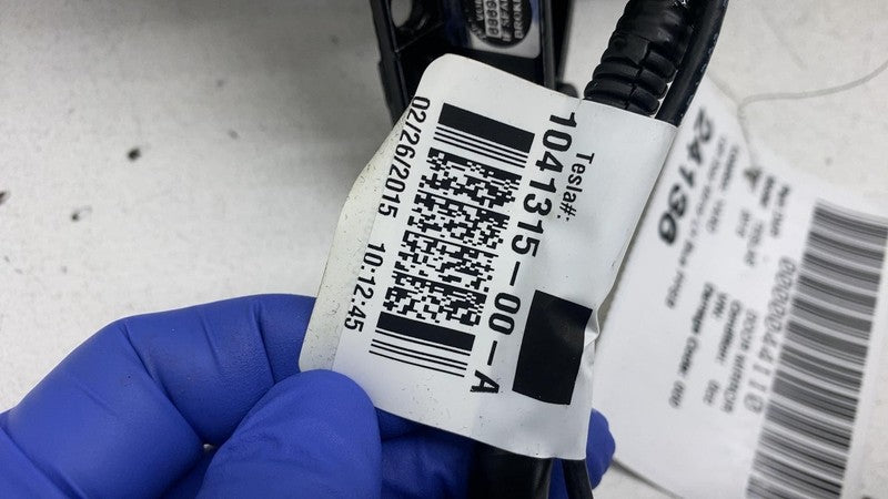 1041315-00-A 12-15 Model S Front Left Exterior Rear View Door Mirror Blue - PPSB 1041315-00-A