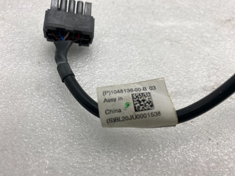 104813600B ⭕ 16-20 Model S X High Voltage Battery Shunt Conductor w/ Bracket 1048136-00-B