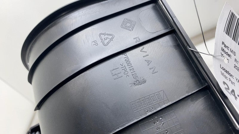 PT00012125E ⭕ 2022-2024 Rivian R1T Rear Left Cargo Gear Tunnel Trim Panel Cover PT00012125-E