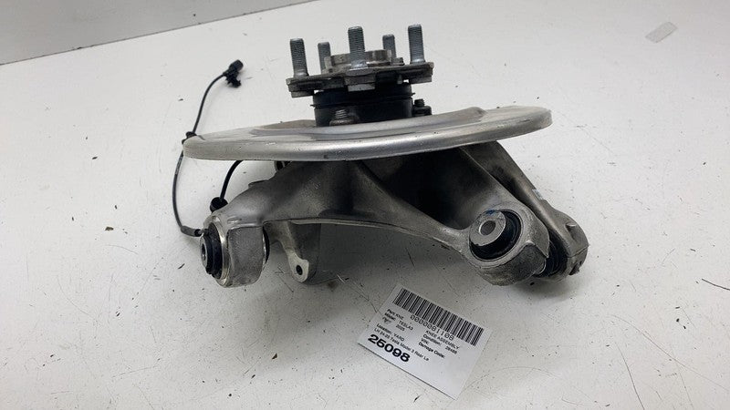 1344411 10 D ⭕ 24-25 Tesla Model 3 Rear Left Spindle Knuckle Hub & Dust Shield 1344411-10-D