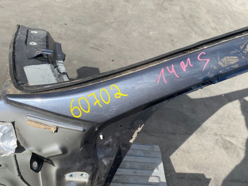 Does Not Apply 2012-2015 Tesla Model S Front Left Body Quarter Panel Fender Apron Frame Cut Out