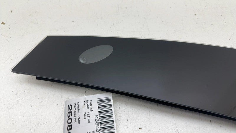 110044100E ⭕17-23 Model 3 Right B-Pillar Applique Glass Trim Molding w/ Camera 1100441-00-E
