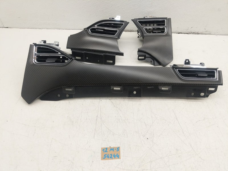 6007629 00 C 2012-2020 Tesla Model S Center Right + RH & LH Dashboard Air Vent & Duct Panel