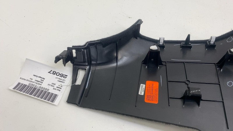 1733510-23-E ⭕ 24-25 Tesla Model 3 Driver Side B-Pillar Lower Trim Assembly Left 1733510-23-E