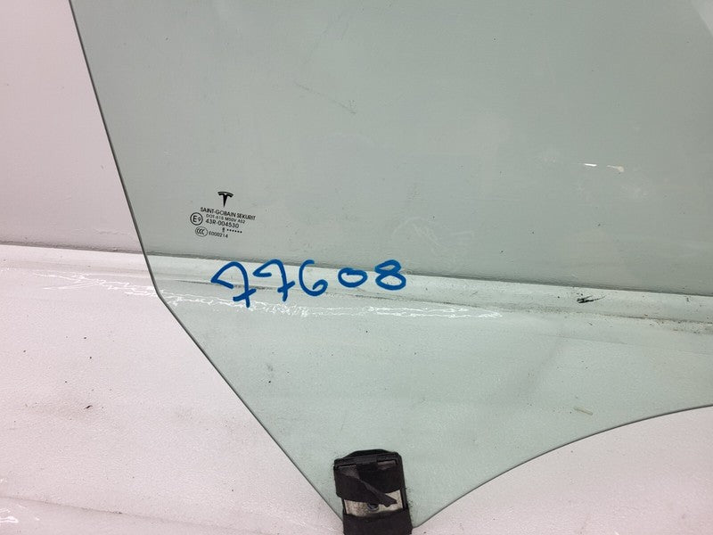 43R-004530 ⭕ 17-19 Tesla Model 3 Front Passenger Side Door Window Glass Right Single Pane