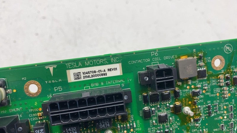 104570801A 12-20 Model S 85kWh HV Battery Management System Module Motherboard 1045708-01-A