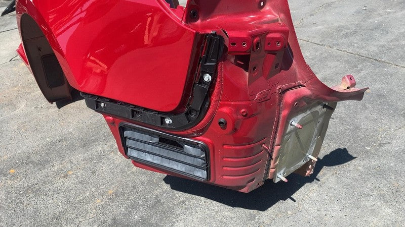 ⭕ 2017-2020 Tesla Model 3 Rear Left Quarter Panel Structural Frame Cut Red PPMR