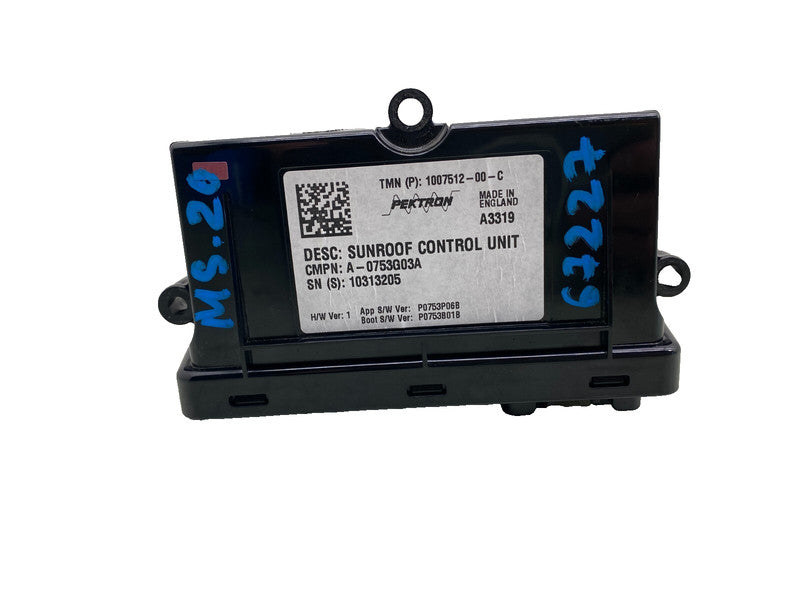 100751200C ⭕ 2016-2020 Tesla Model S MS Sunroof Controller Control Module Unit 1007512-00-C