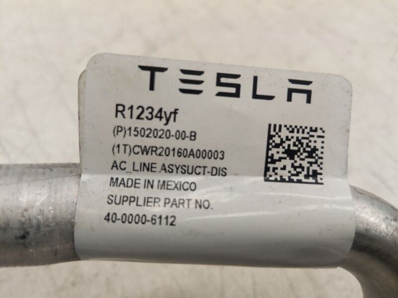 1502020 00 B ⭕ 2017-2022 Tesla Model 3 Y A/C Line Supermanifold to Compressor 1502020-00-B