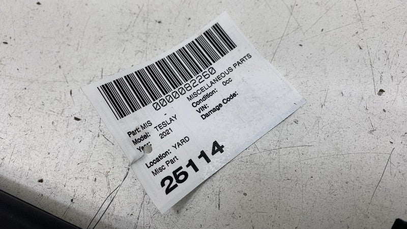 150688600E ⭕ 20-23 Model Y Right Exterior B-Pillar Applique Trim w/ Camera RH 1506886-00-E