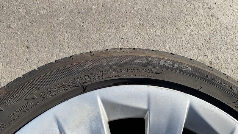 ⭕ 16-20 Model S MS Wheel Rim 19x8.0+40MM + Michelin Tire 245/45R19 105