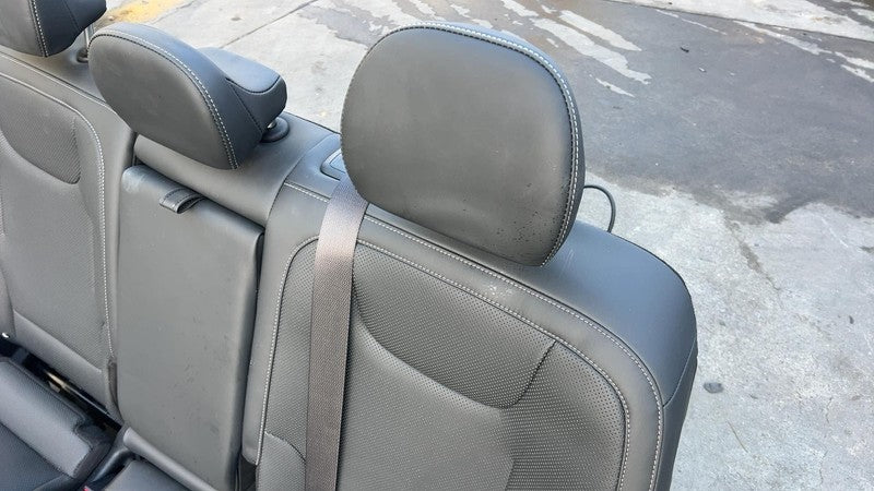 2022-2024 Kia EV6 Rear Left & Right 2nd Row Backseat Bench Seat Perforated Black