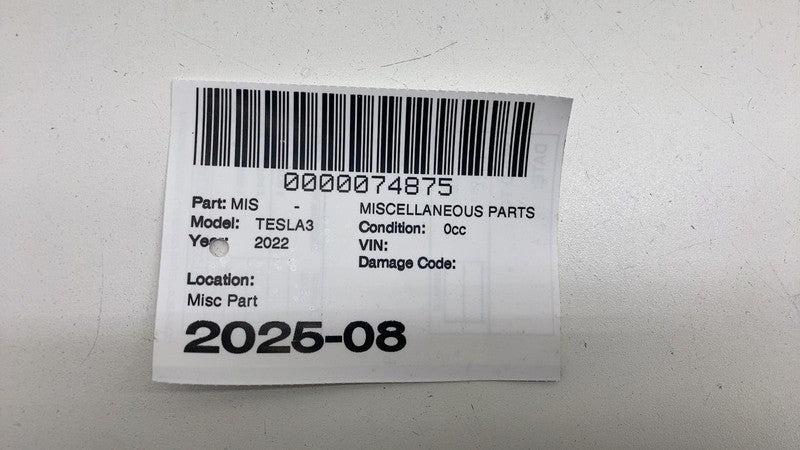 2287.3005 ⭕ 2017-2020 Tesla Model 3 Left Exterior Door Mirror Lower Cap Trim Cover Chrome