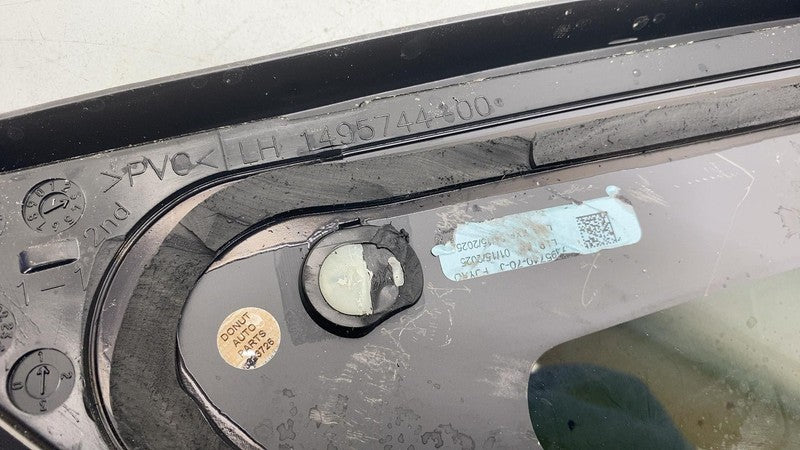 149574070J ⭕ 2020-2024 Tesla Model Y MY Rear Left Quarter QTR Window Glass LH 1495740-70-J