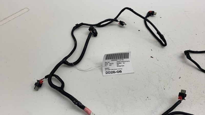 1067959-00-E ⭕ 2017-2023 Tesla Model 3 M3 Rear Bumper Wiring Harness Cable Wire 1067959-00-E
