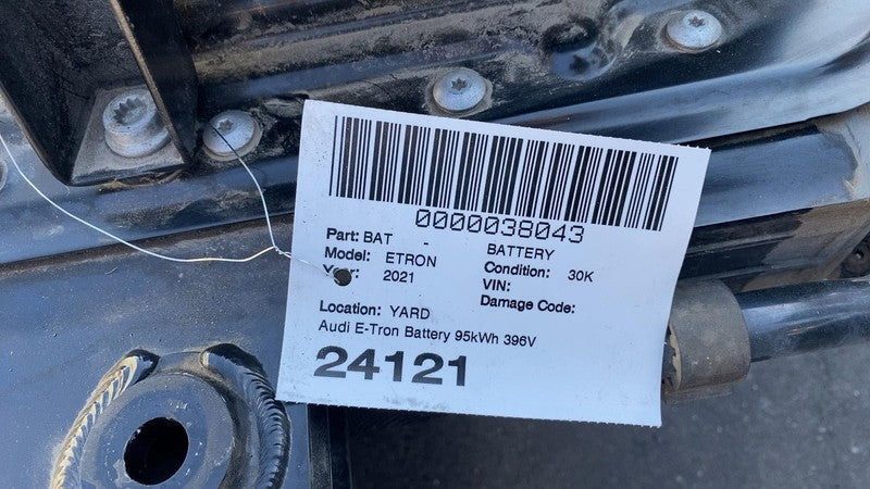 4KE915910BB 2019-2023 Audi E-Tron Quattro High Voltage Battery Pack 95kWh 396V 4KE915910BB