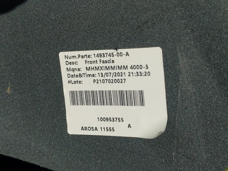 ⭕ 20-22 Tesla Model Y Front Bumper Cover w/ Park Sensor Holes White 14